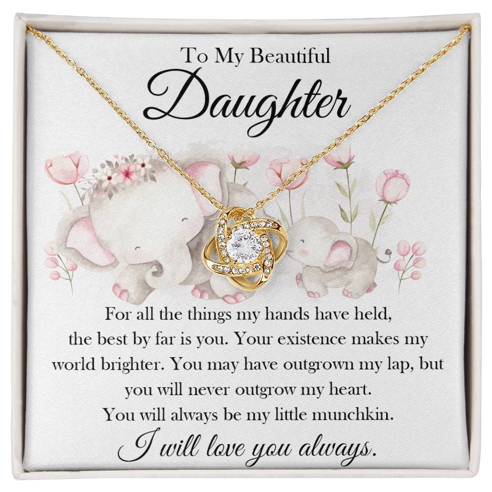 My Beautiful Daughter, My Little Munchkin