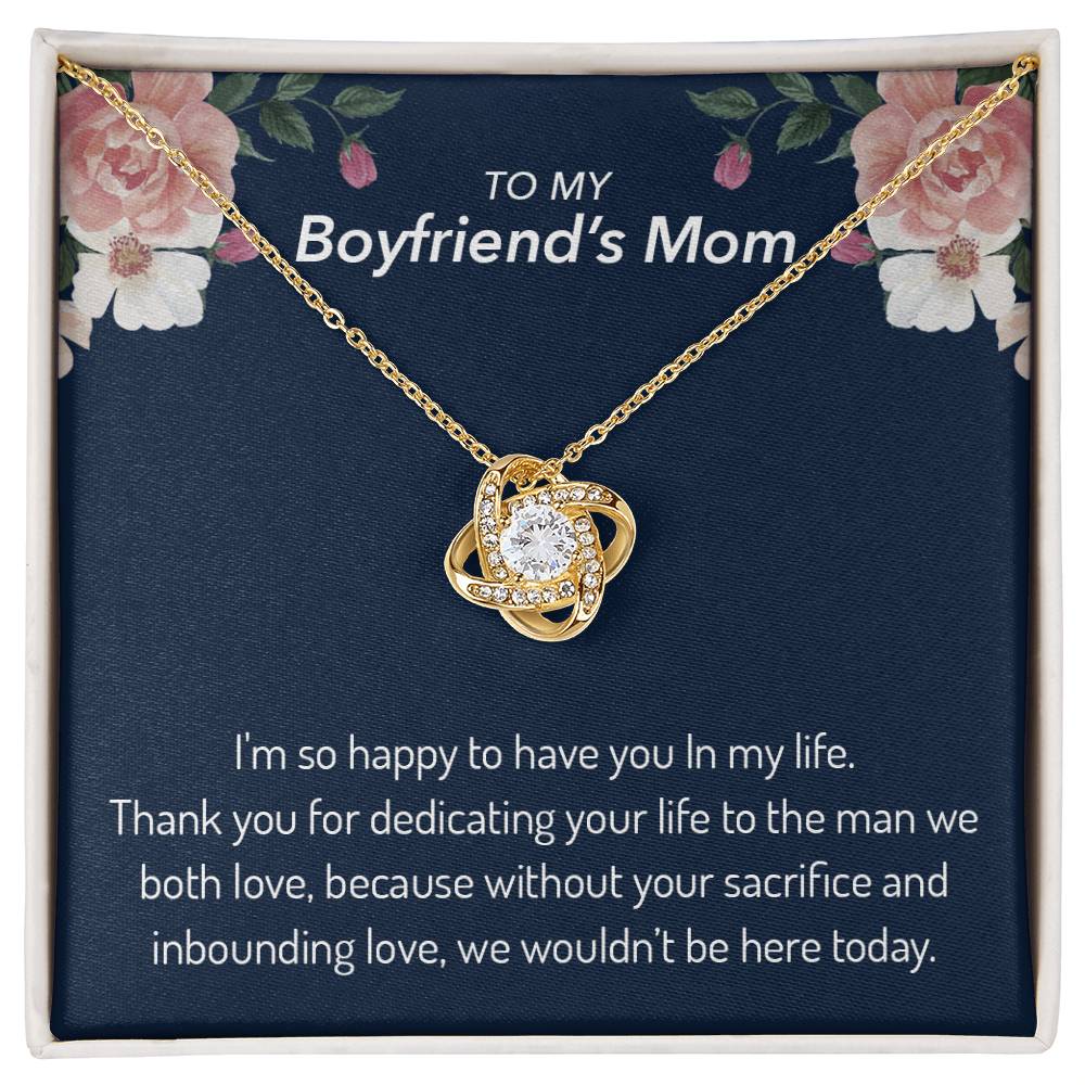 (Almost Gone) Boyfriend’s Mom Personalized Gift - Birthday Gift of Gratitude and Love