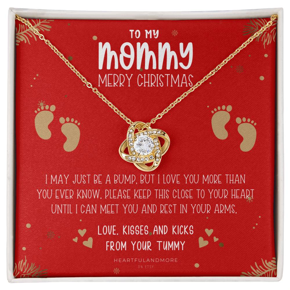 New Mom Christmas, Pregnant Wife Christmas Gift, Christmas Gift for Pregnant Wife, Jewelry for Pregnant Wife, Expecting Wife Christmas