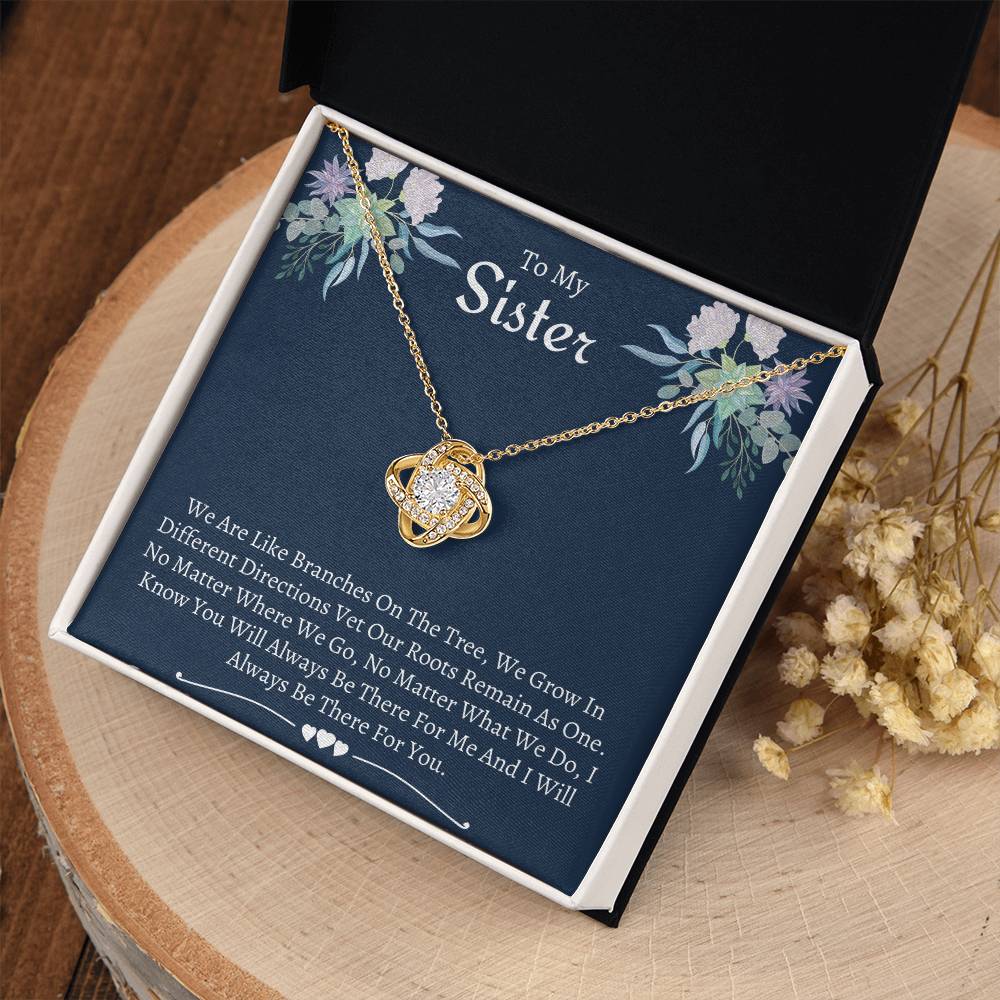 Gift for Sister - No matter where we go, our bond will always remain strong. Wishing you joy and happiness on Christmas