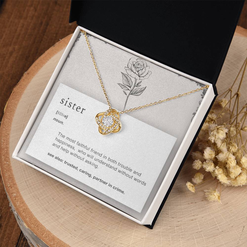 Perfect & Most Unique Gift for Sister - 925 Sterling Silver Pendant