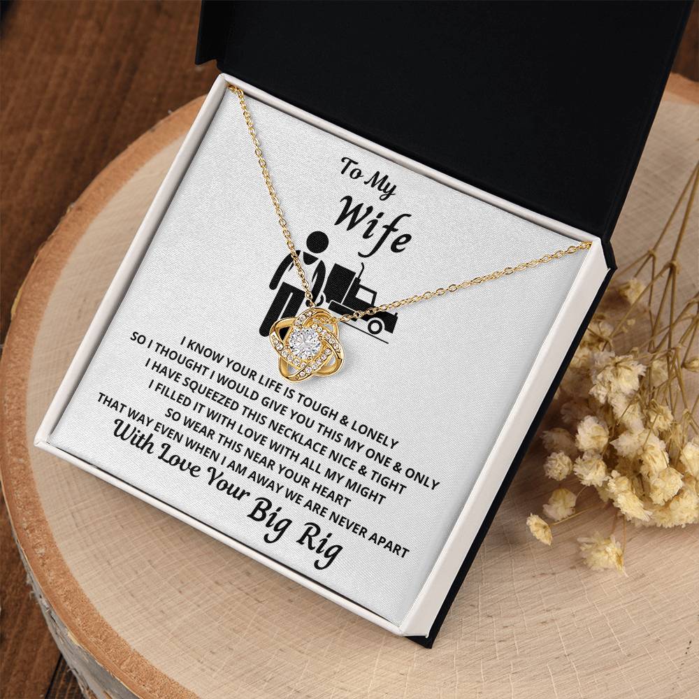 To My Wife From Your Big Rig -Even Miles Apart, My Heart is With You on Christmas