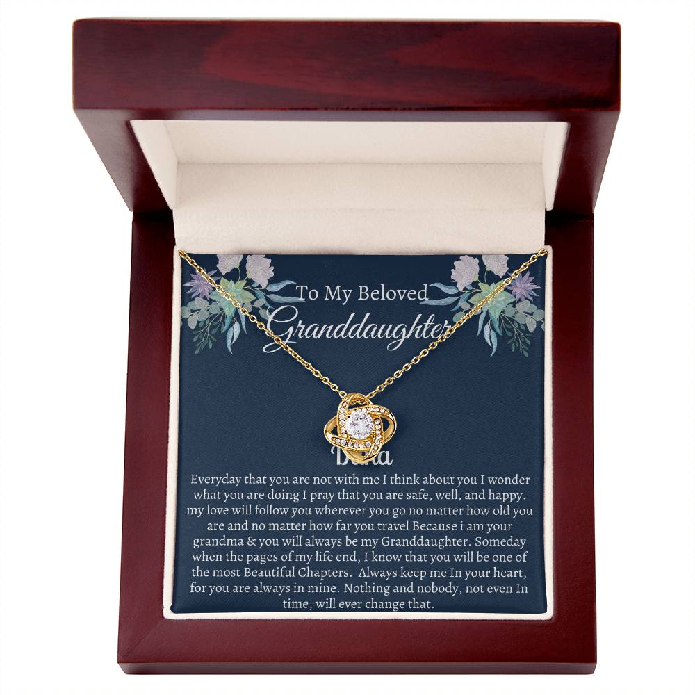 To My Granddaughter – Forever in my heart, nothing will ever change that - Christmas