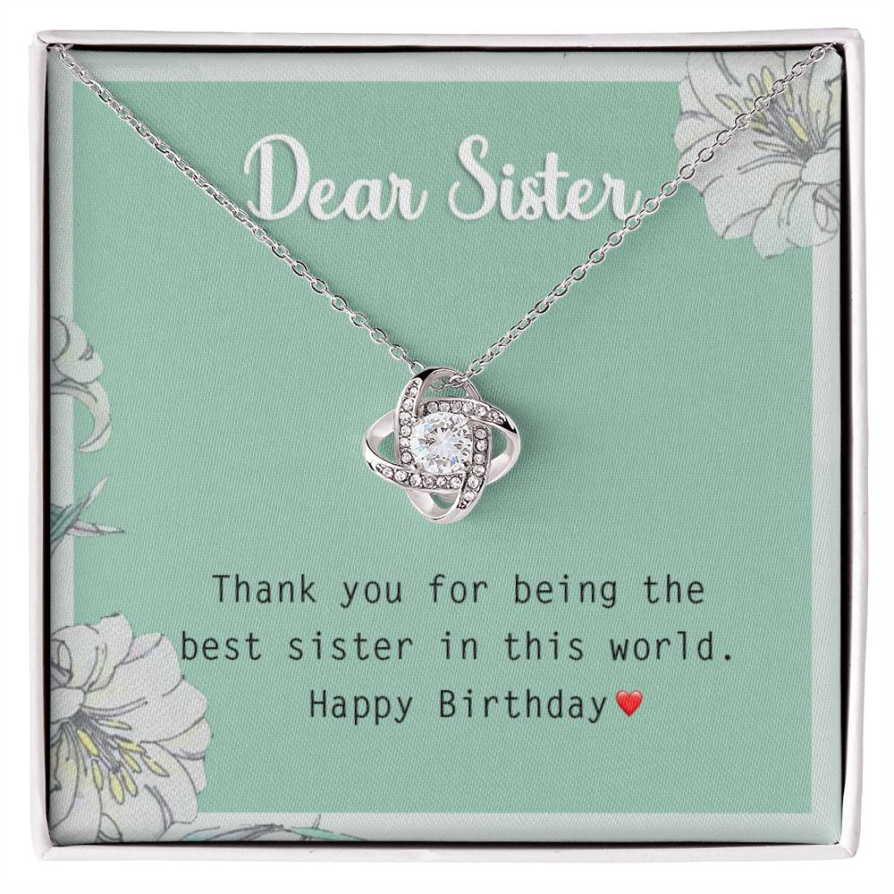 Best Unique Birthday Gift for Sister - 925 Sterling Silver Pendant