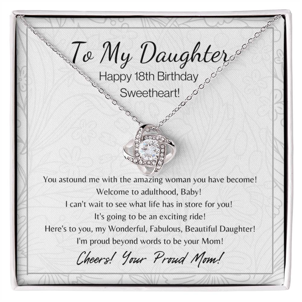 To My Daughter – Welcome to adulthood on your 18th Birthday