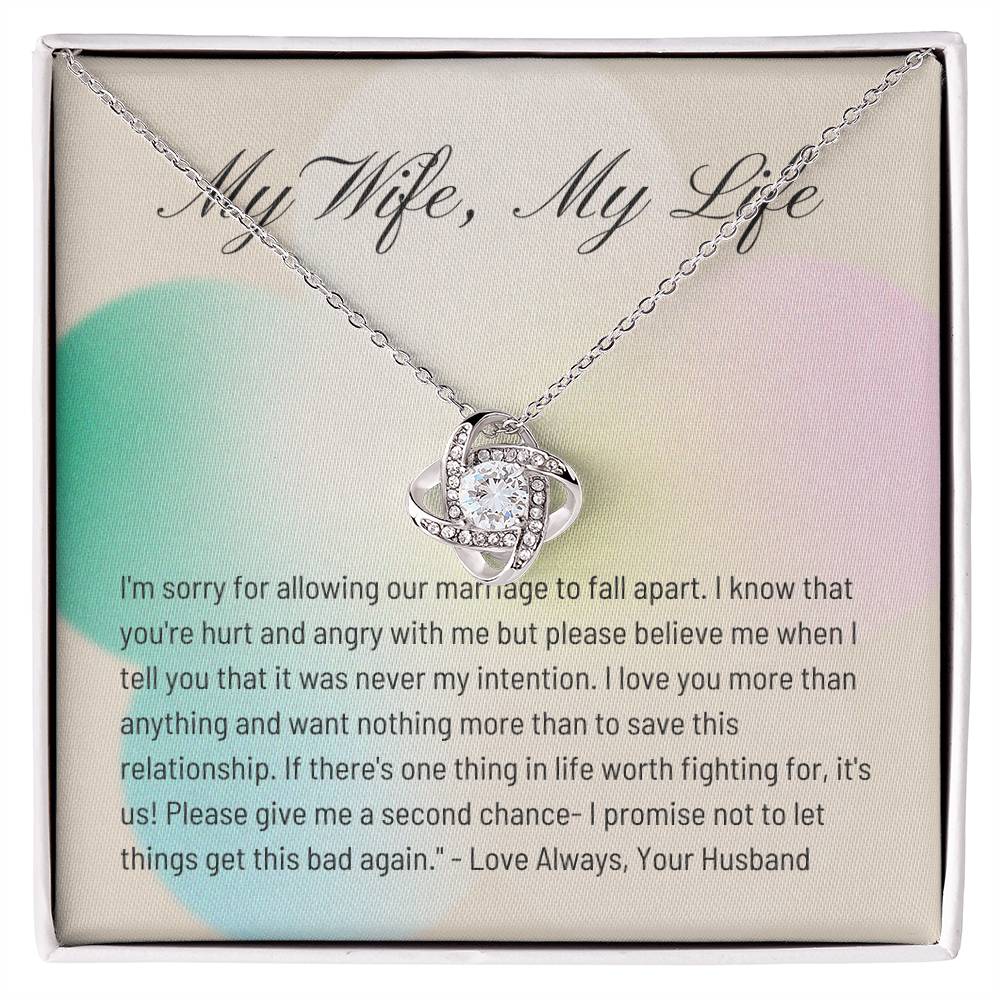 Apology Gift for Wife from Guilty Husband - A Second Chance for Love on Our Journey Together