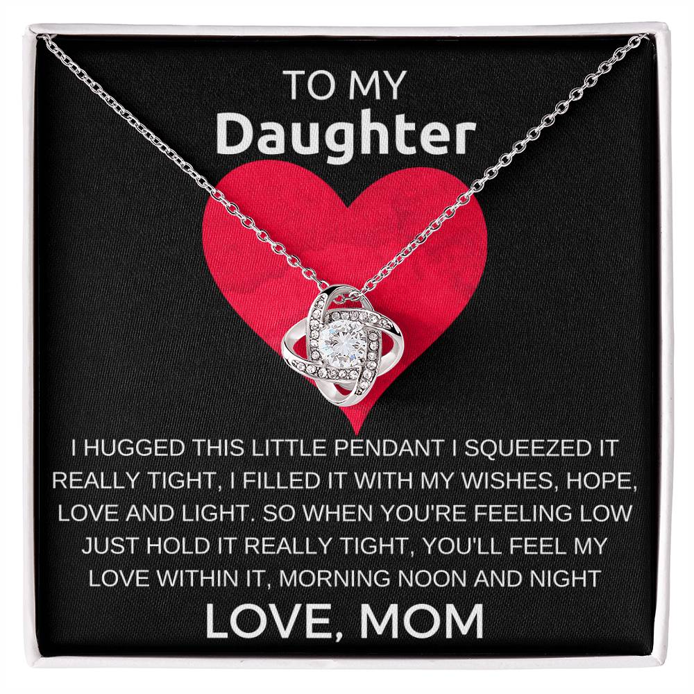(Premium) Love Knot Necklace | Special Gift for Your Daughter! ❤️