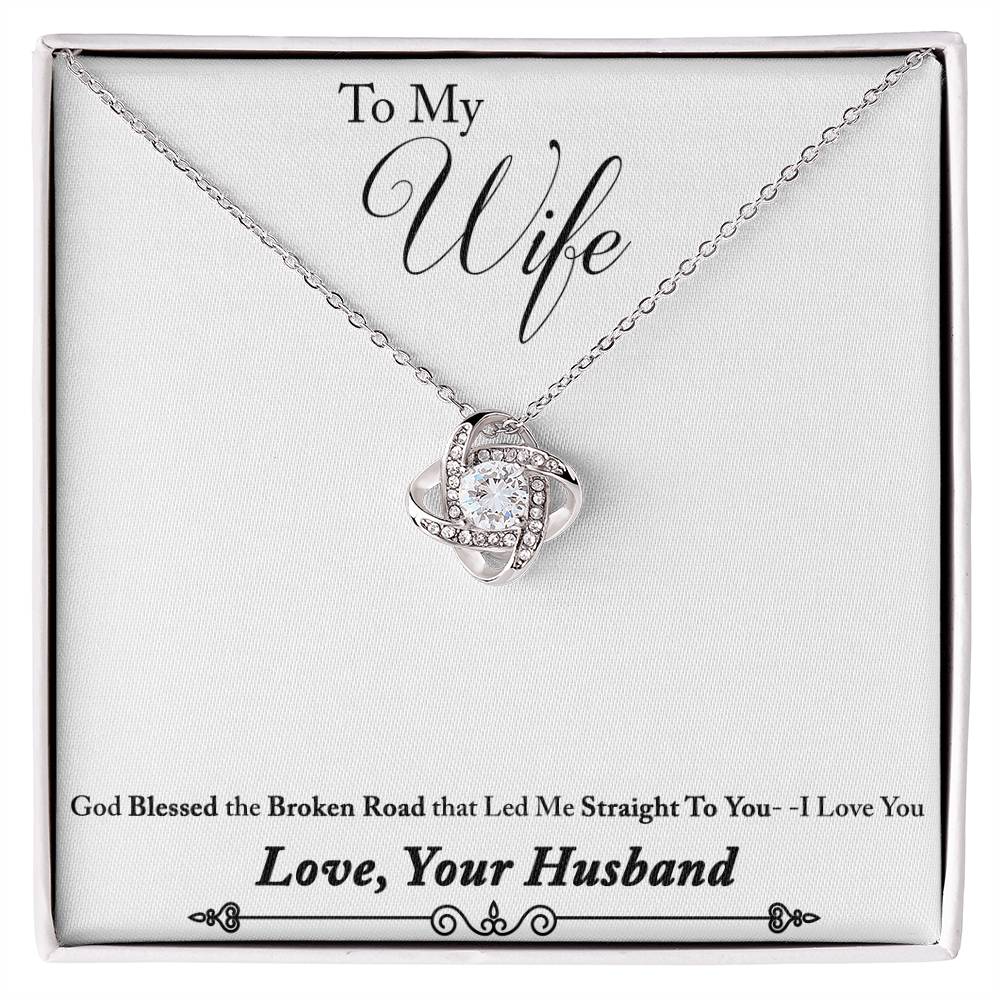 To Wife From Husband – God blessed the road that led me straight to you on our journey of love