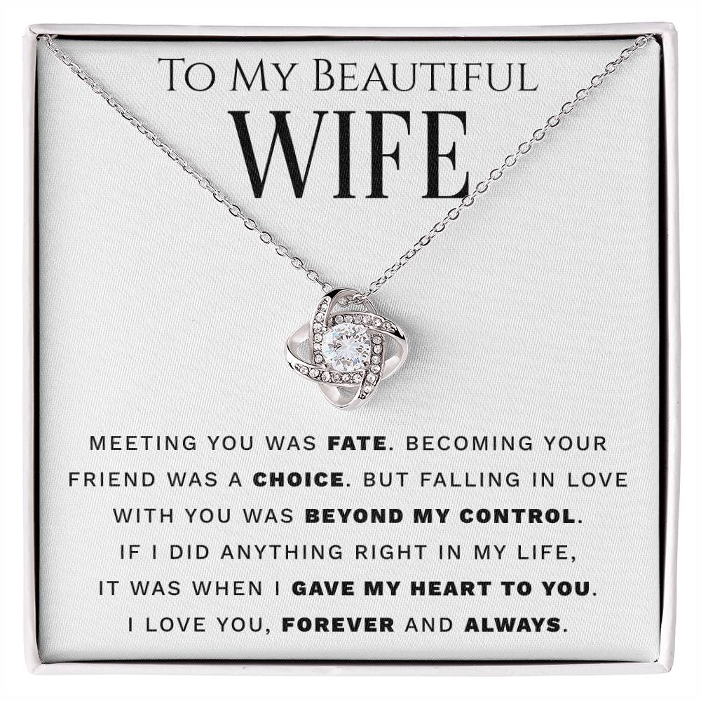 Beautiful Wife | Gave My Heart To You | Necklace