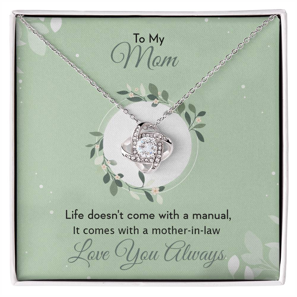 Thoughtful Gift for Mother In Law - 925 Sterling Silver Pendant