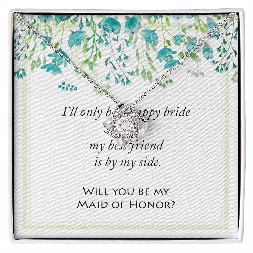 Will You Be My Maid of Honor Bridal Wedding Jewelry