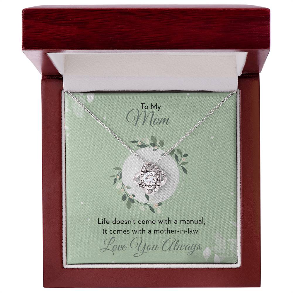 Thoughtful Gift for Mother In Law - 925 Sterling Silver Pendant
