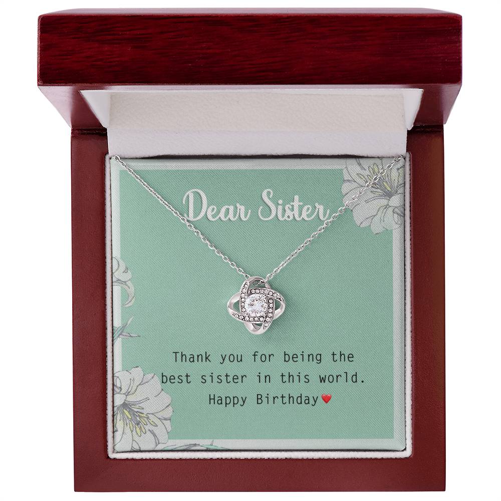 Best Unique Birthday Gift for Sister - 925 Sterling Silver Pendant