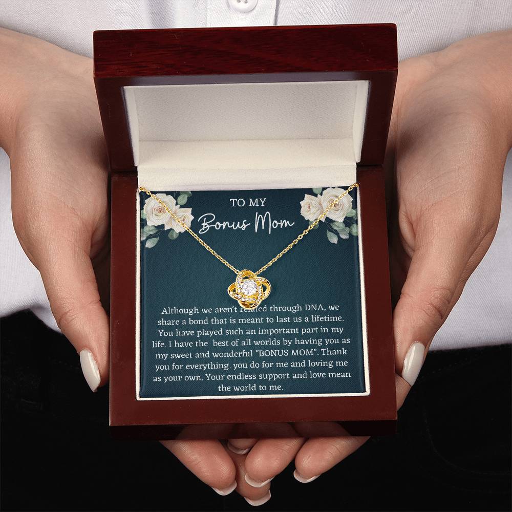 Gift for Bonus Mom - From Your Loving Child – You Mean the World to Me on Mother’s Day