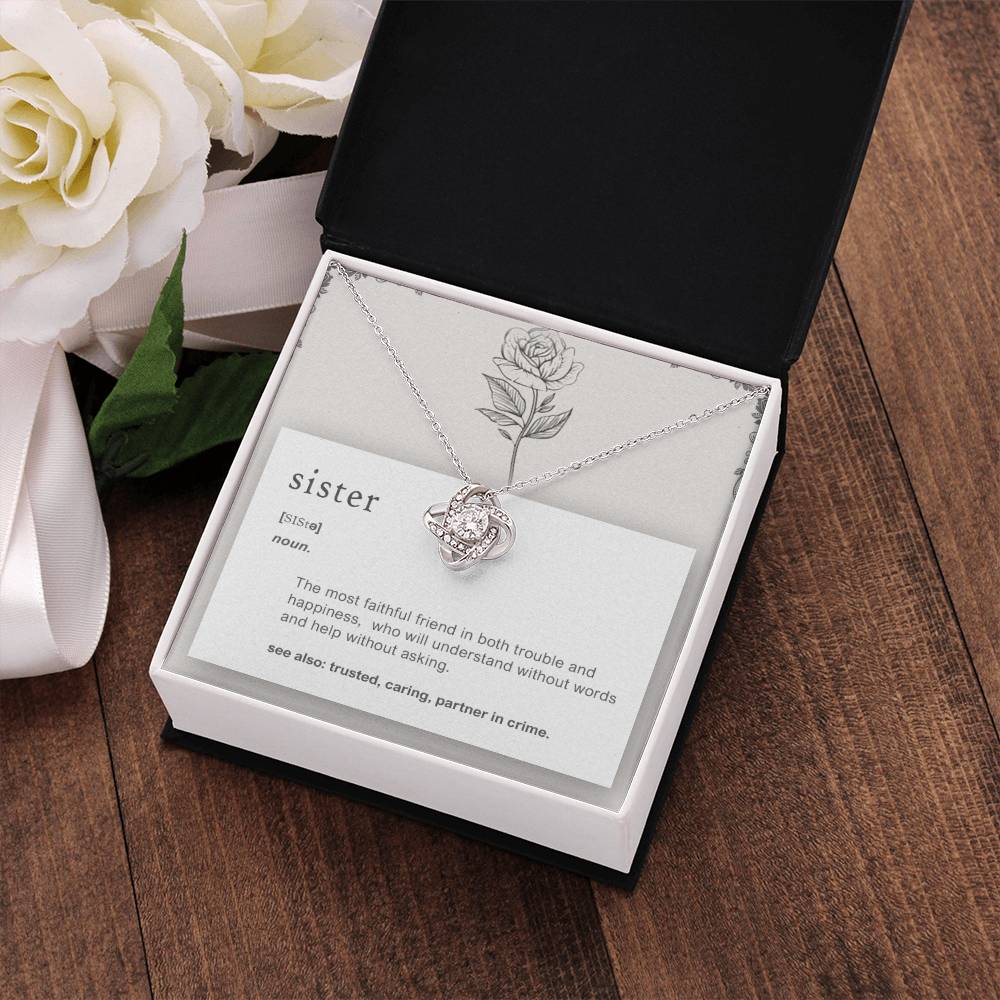 Perfect & Most Unique Gift for Sister - 925 Sterling Silver Pendant