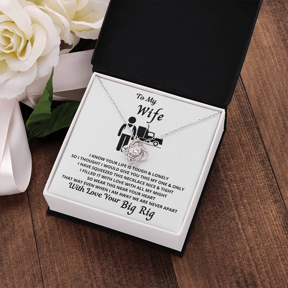 To My Wife From Your Big Rig -Even Miles Apart, My Heart is With You on Christmas