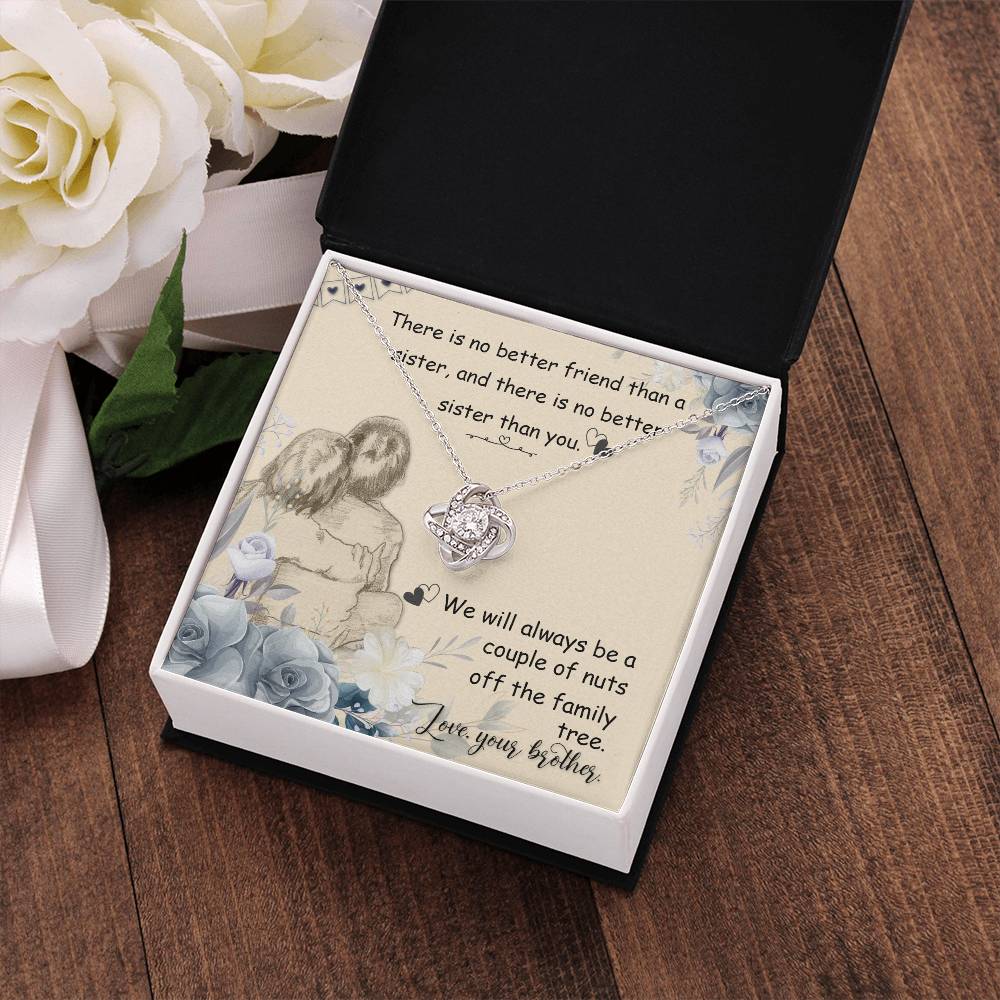 To My Sister from your Brother - Always a Couple of Nuts Together on Christmas