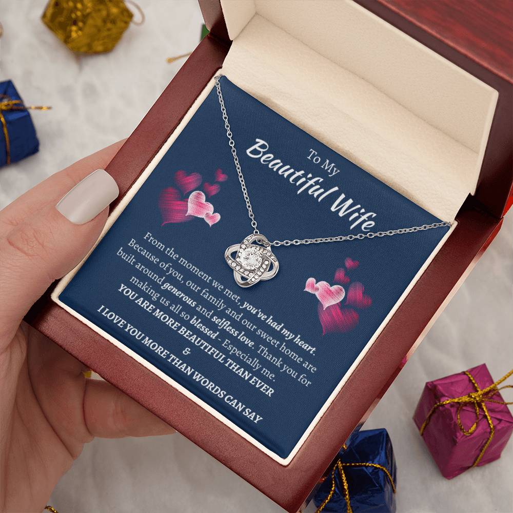 Etsy Test 01 - To My Beautiful Wife – Forever Grateful for Our Family on Mother’s Day