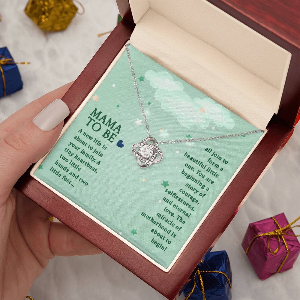 (Almost Gone) Mama to be necklace - Baby Shower Gift