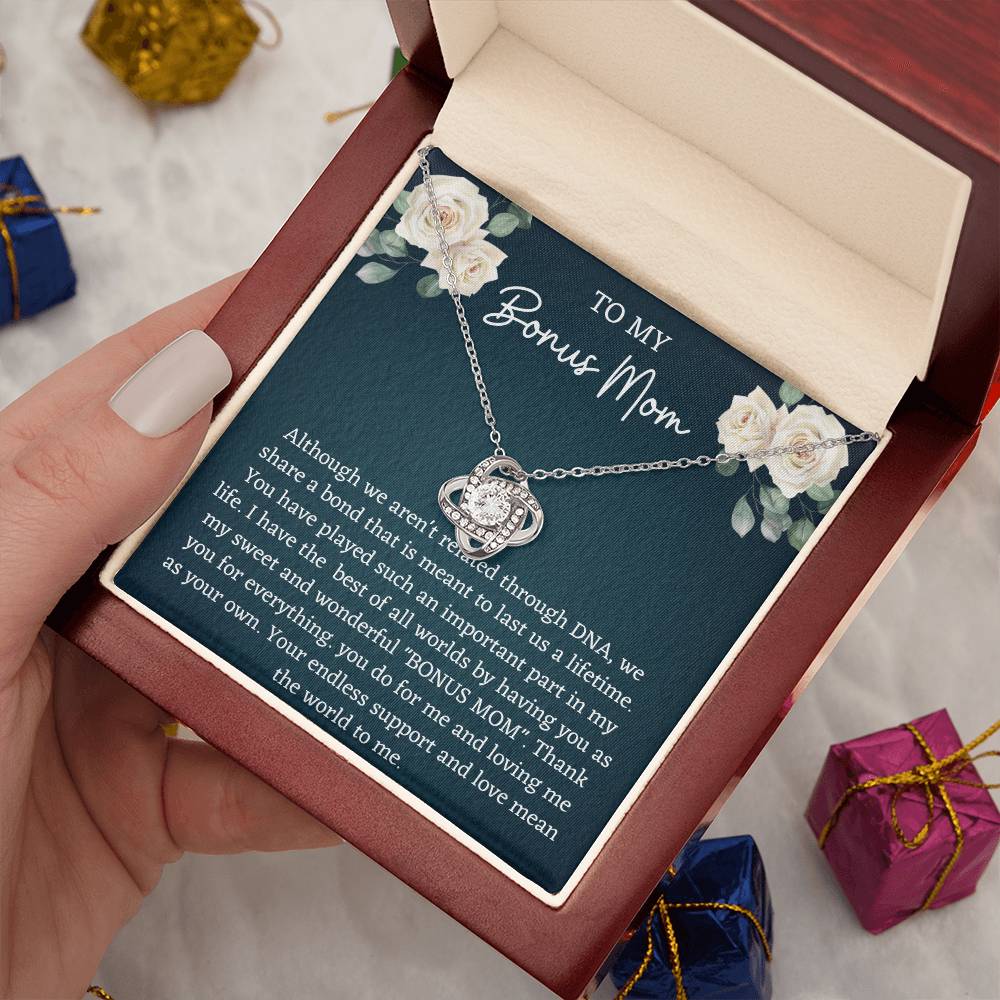 Gift for Bonus Mom - From Your Loving Child – You Mean the World to Me on Mother’s Day