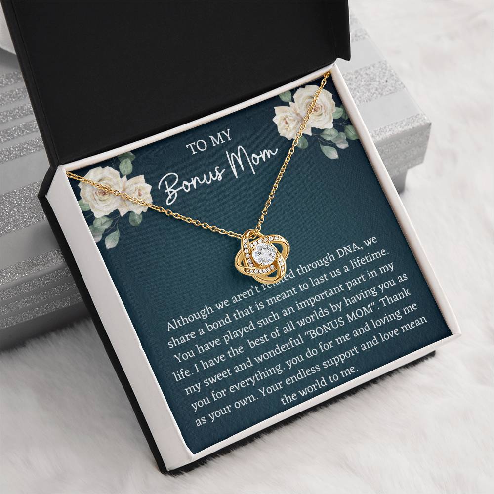 Gift for Bonus Mom - From Your Loving Child – You Mean the World to Me on Mother’s Day