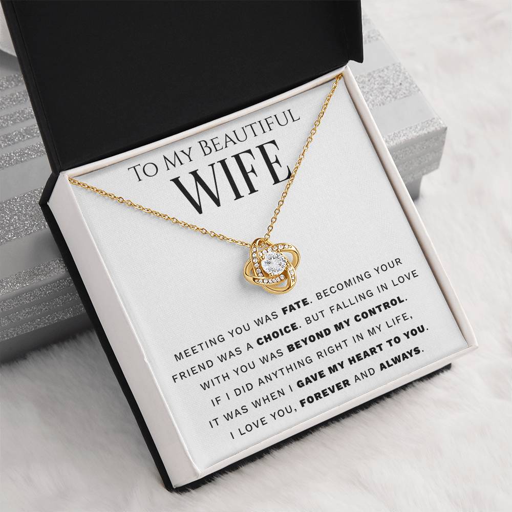 Beautiful Wife | Gave My Heart To You | Necklace