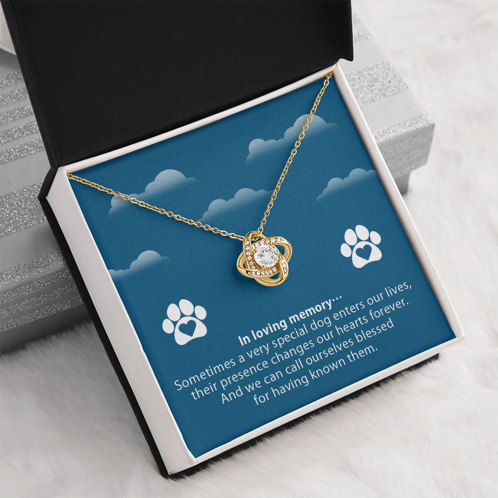 Necklace to Pet’s Memory – Blessed to have known you - Remembrance Day
