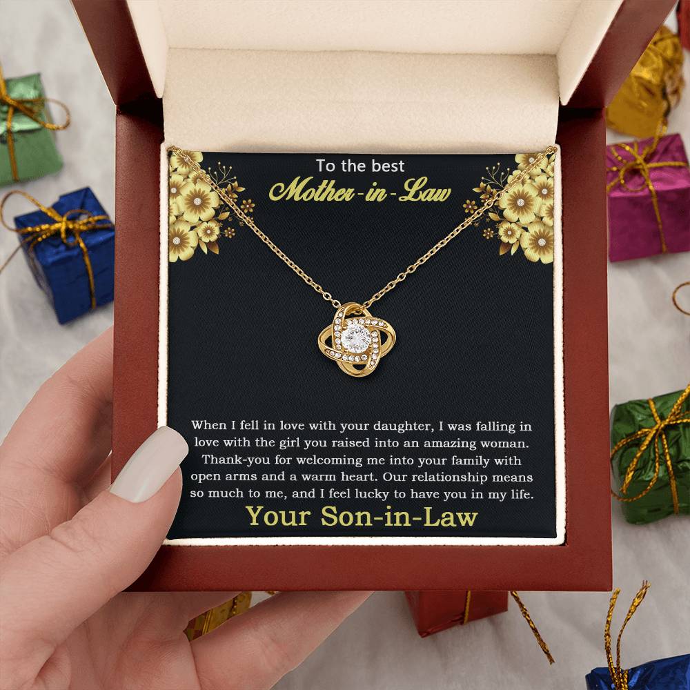 To the Best Mother-in-Law from Son-in-Law Gift