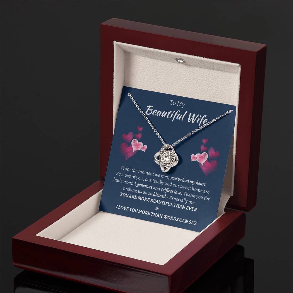 Etsy Test 01 - To My Beautiful Wife – Forever Grateful for Our Family on Mother’s Day