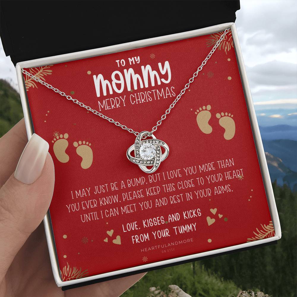 New Mom Christmas, Pregnant Wife Christmas Gift, Christmas Gift for Pregnant Wife, Jewelry for Pregnant Wife, Expecting Wife Christmas