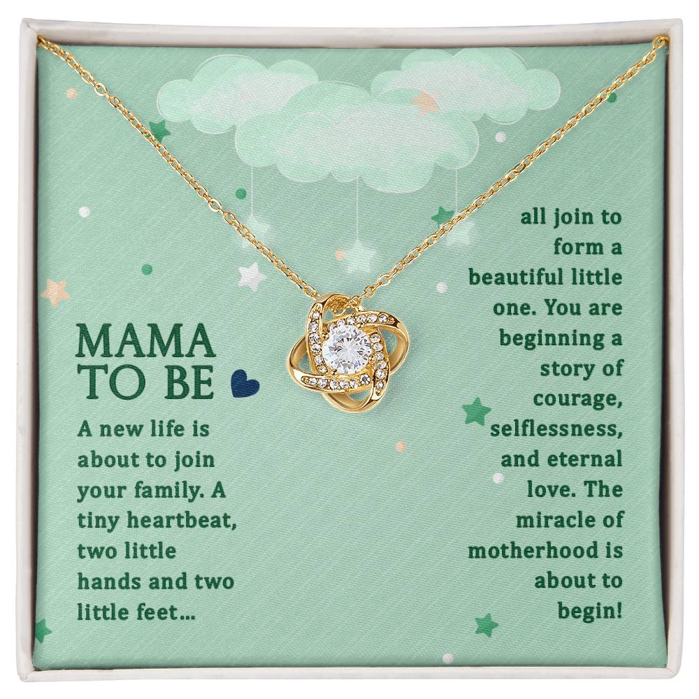 (Almost Gone) Mama to be necklace - Baby Shower Gift