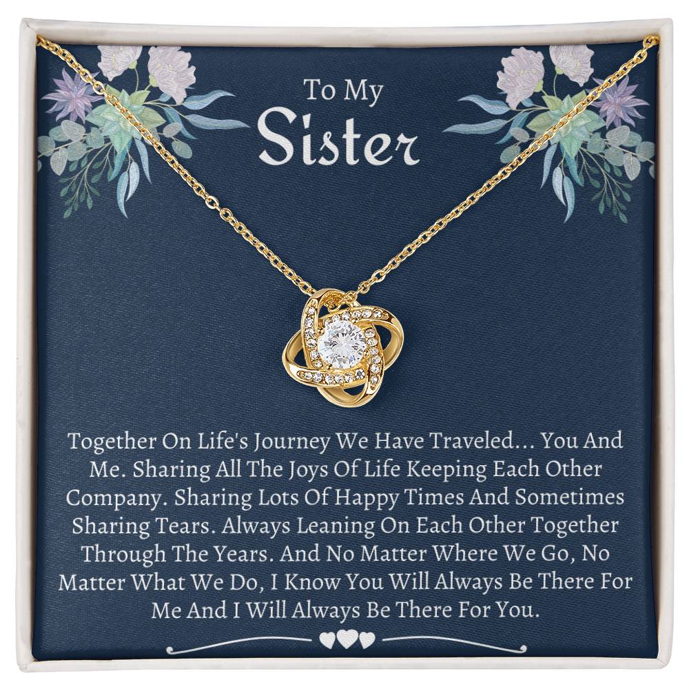 Gift for Sister – Always by your side through life’s journey - Birthday