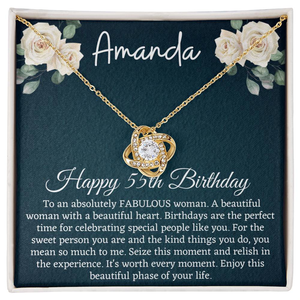 55th birthday - Gift For Girl Friend, My Mom - Present To Birthday