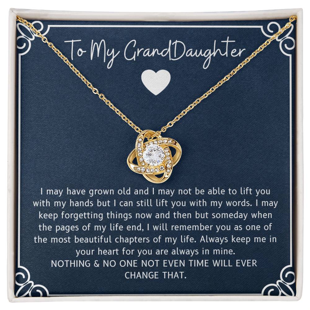 Granndaughter New Quote – Always keep me in your heart, for you are always in mine - Family Bond