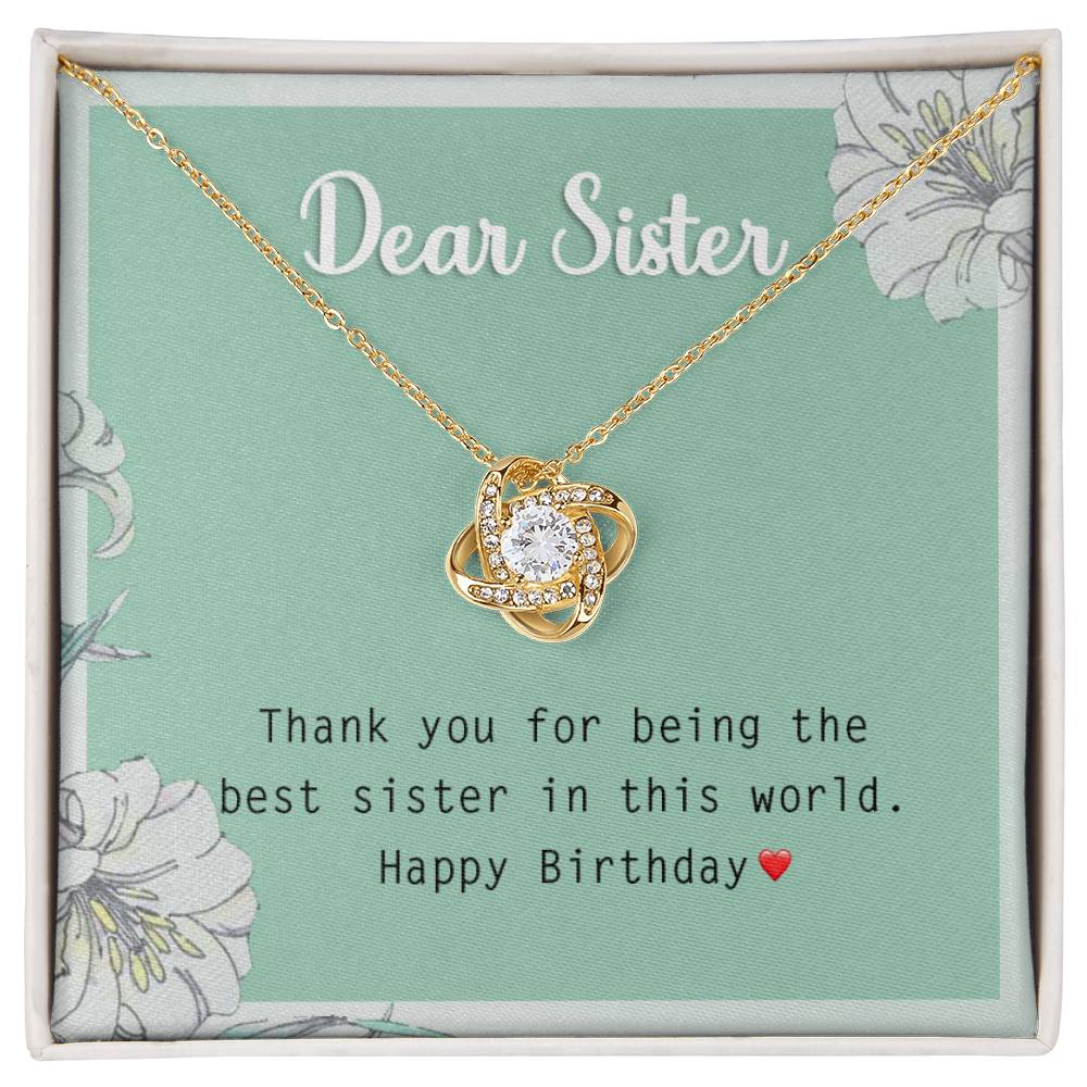 Best Unique Birthday Gift for Sister - 925 Sterling Silver Pendant