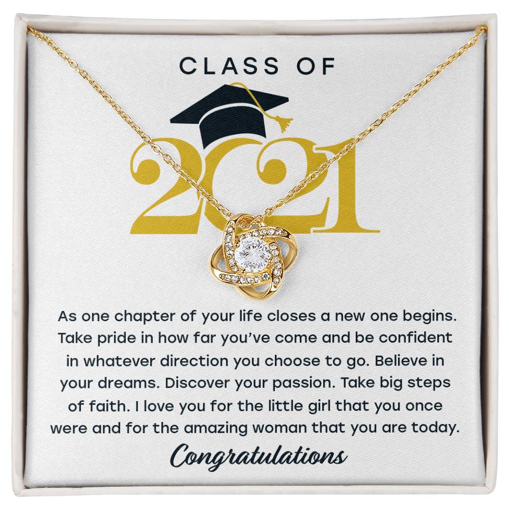 (Almost Gone) Class of 2021 – Graduation Gift Necklace
