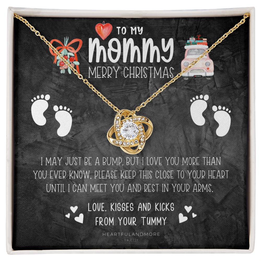 New Mom Christmas, Pregnant Wife Christmas Gift, Christmas Gift for Pregnant Wife, Jewelry for Pregnant Wife, Expecting Wife Christmas