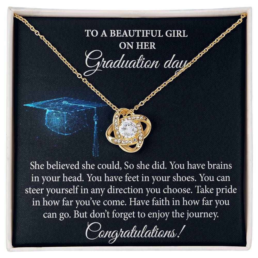 (Almost Gone) Beautiful Girl, Graduation Necklace