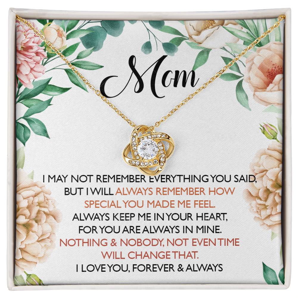 (Almost Gone!) Mother's Day Gift - Keep Me In Your Heart  - Special Mother’s Day Jewelry