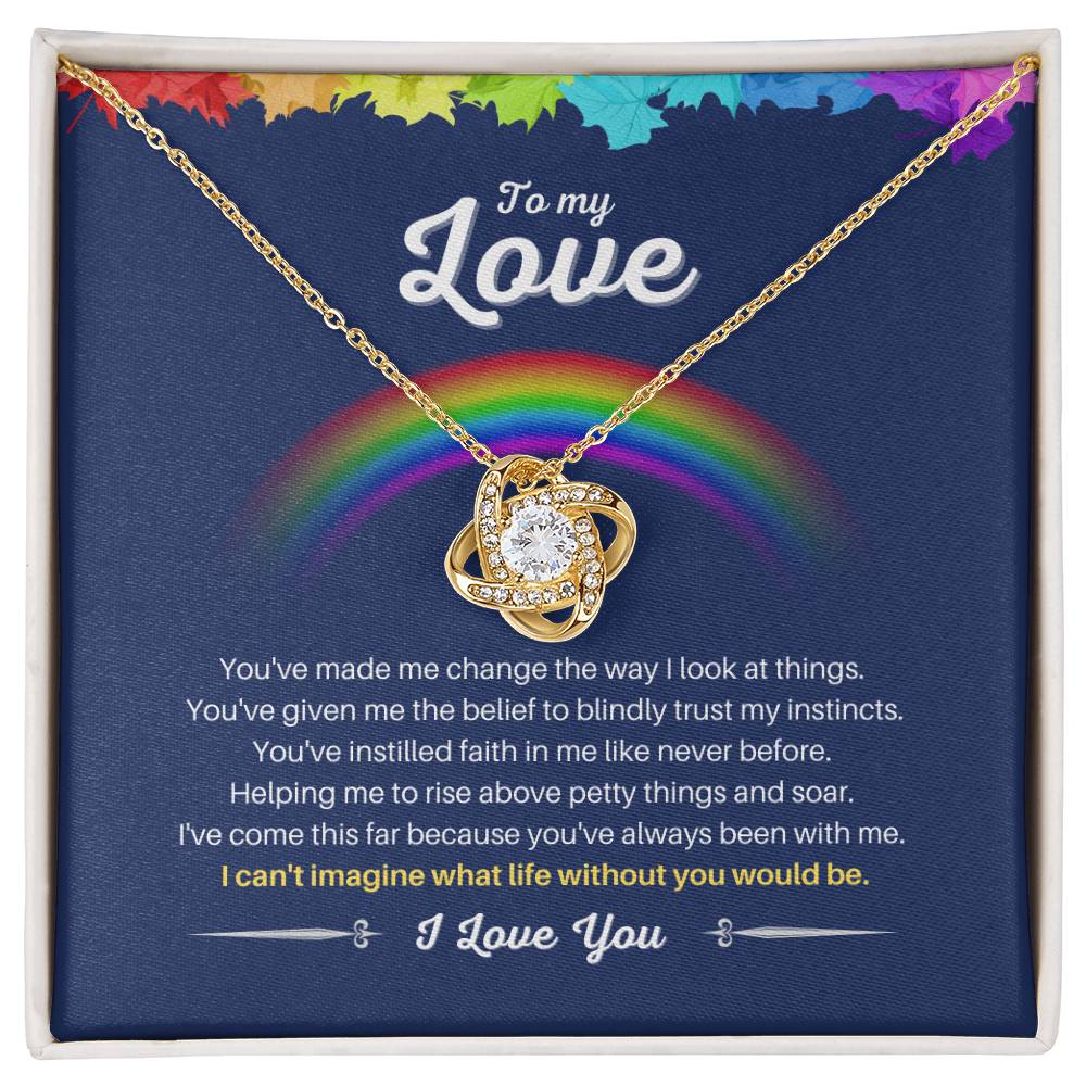 (Almost Gone) Always Been With Me Necklace - Gift To My Love