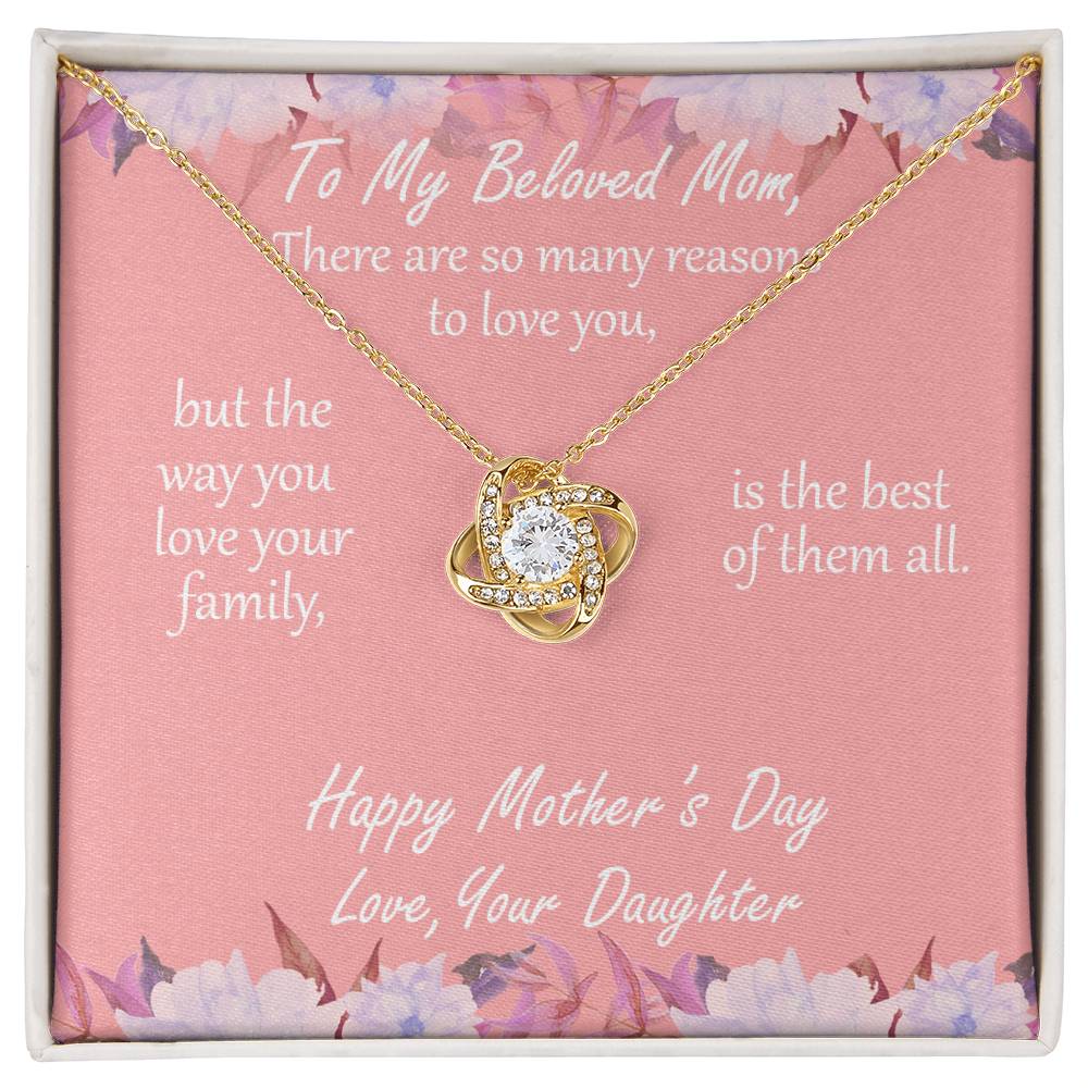 "So Many Reasons" - Mother's Day Necklace - To My Wonderful Mother – Forever Grateful