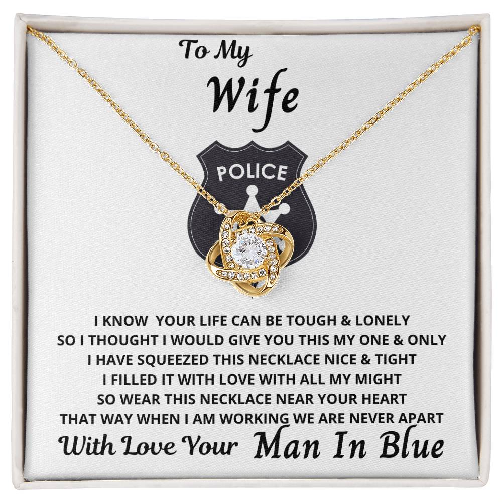 To My Wife From Your Man In Blue - My Greatest Blessing on Woman Day