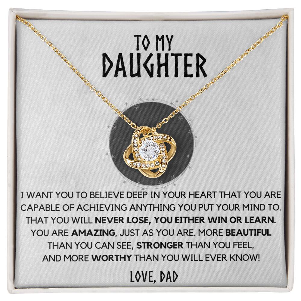 (Almost Gone) Class of 2021 - Proud to Be Your Dad - Gift Necklace for Daughter