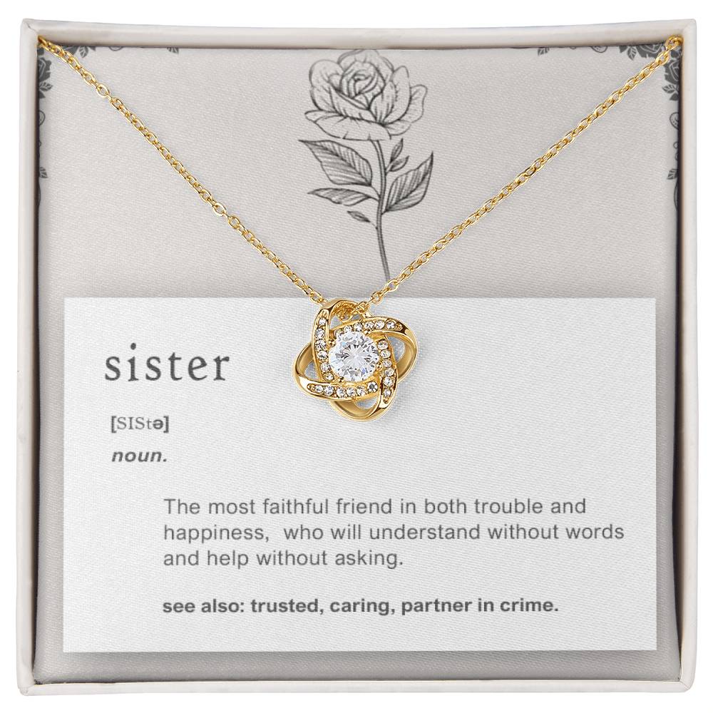 Perfect & Most Unique Gift for Sister - 925 Sterling Silver Pendant
