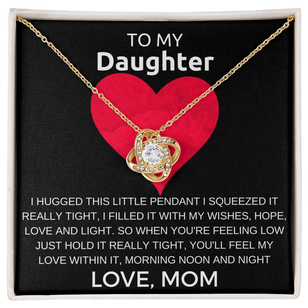 (Premium) Love Knot Necklace | Special Gift for Your Daughter! ❤️