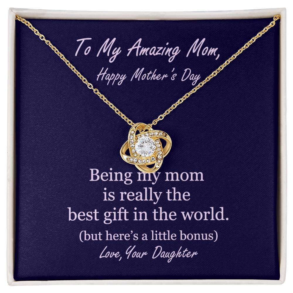 "The Best Gift in the World" Mother's Day Necklace -  Is The Best Gift In The World
