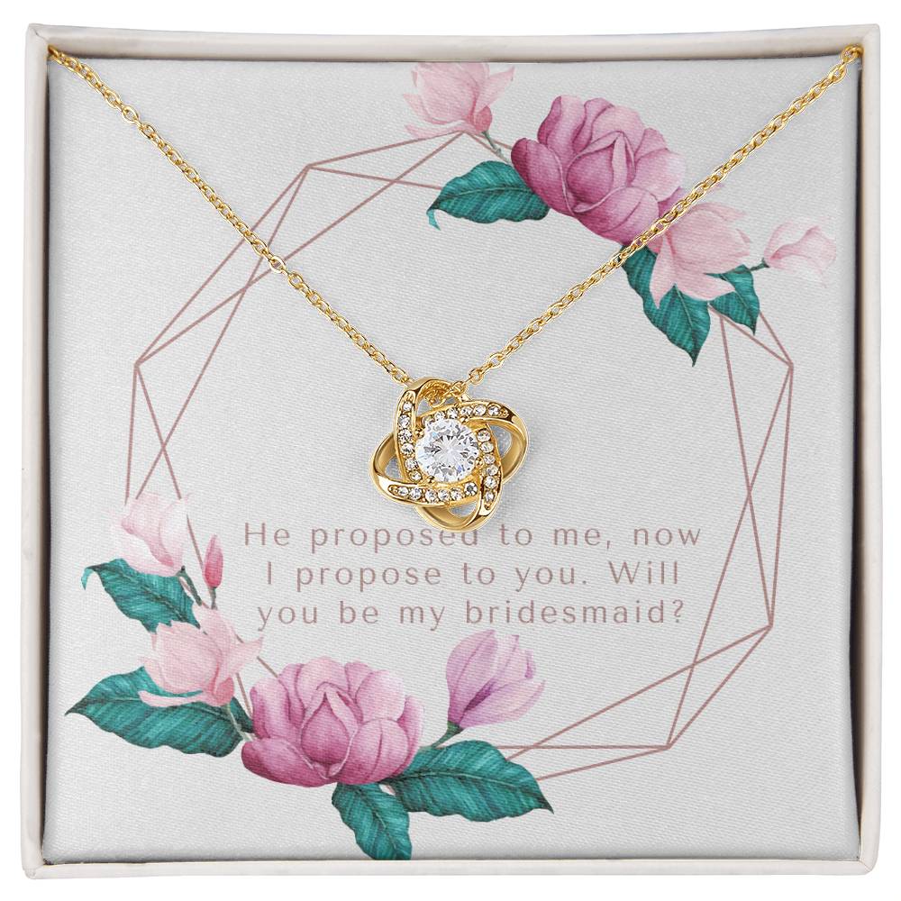 Bridesmaid Proposal – Be my bridesmaid and stand by my side - Bridal Party