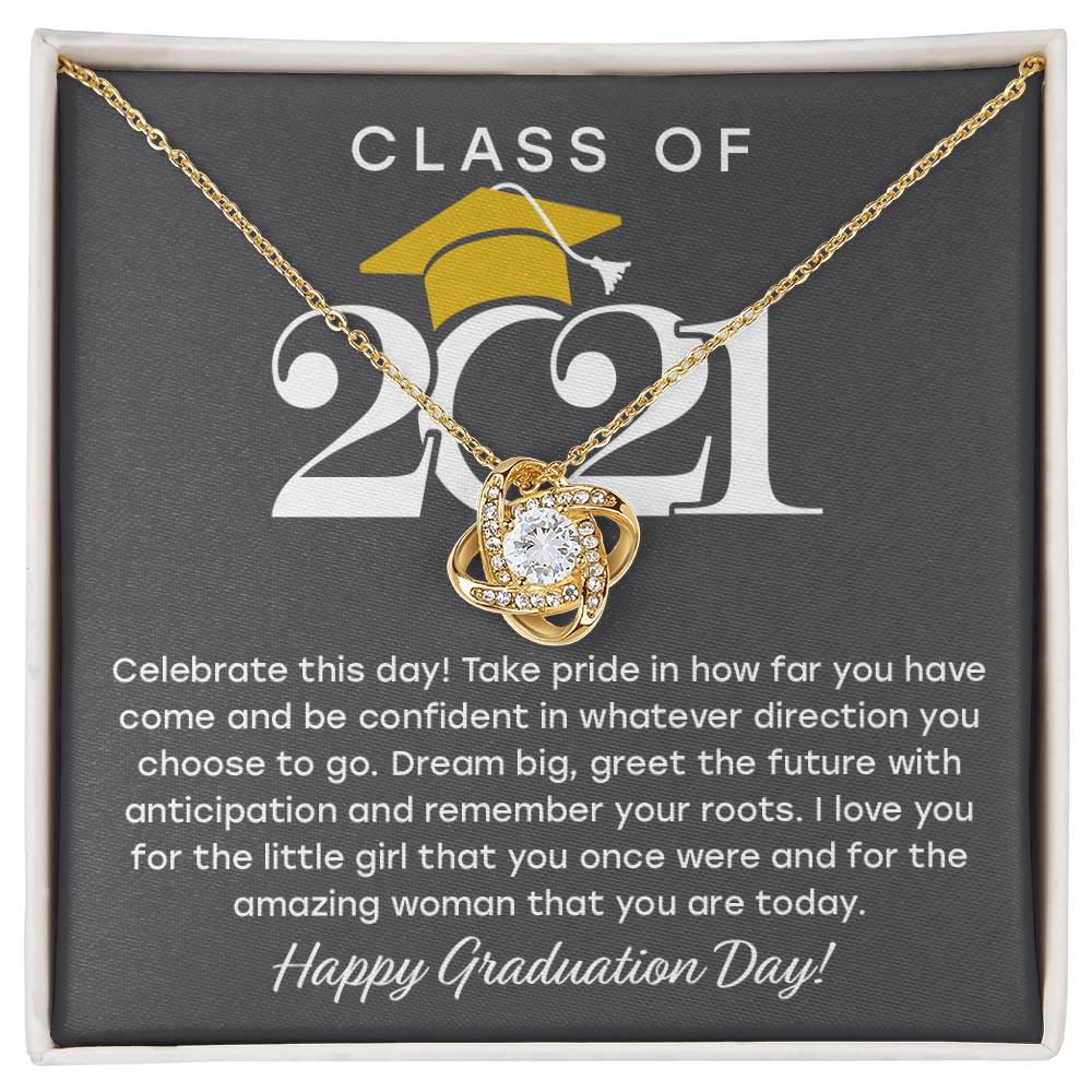 (Almost Gone) Class of 2021 – Love Knot Necklace