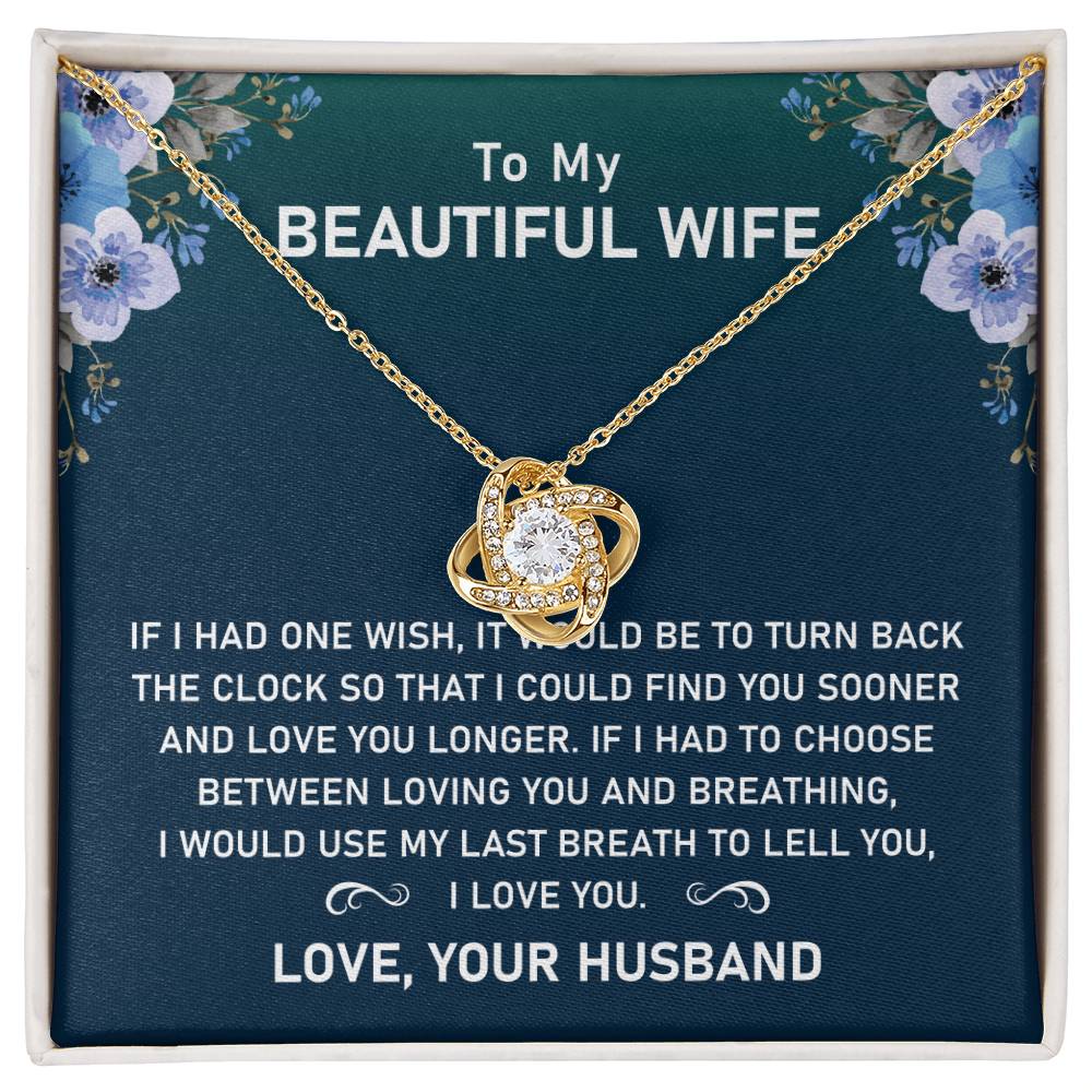 [Almost Gone] To my Beautiful Wife- I Use my last breath to tell you, I love you