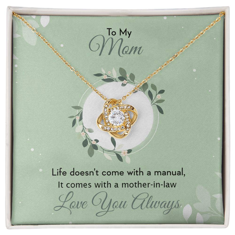 Thoughtful Gift for Mother In Law - 925 Sterling Silver Pendant